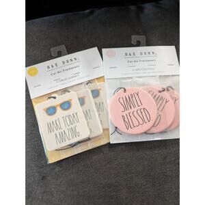 2 pk Set Rae Dunn Car Air Fresheners Womens each has 3pk Scented